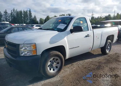 2009 Chevrolet Silverado 1500 Work Truck из США, поврежденный, VIN 1GCEC14X39Z228383